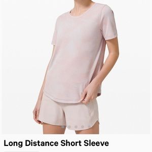 Lululemon Long Distance Short Sleeve
